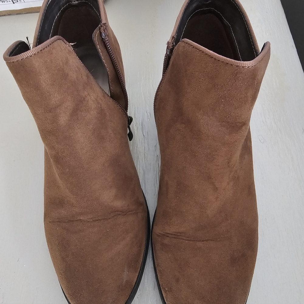 Elegant Tan Ankle Booties for Women